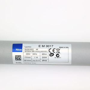 Moteur volet roulant Nice ERA M Filaire 30Nm E M 3017 – Image 3