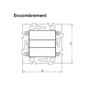 Inverseur à enclenchement à encastrer – Image 4